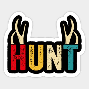 Hunt T shirt For Women Sticker